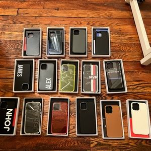 Casetify iPhone 12 NWT assorted cases - ALL BRAND NEW WITH TAGS
